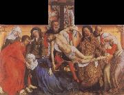 Rogier van der Weyden Deposition oil painting on canvas